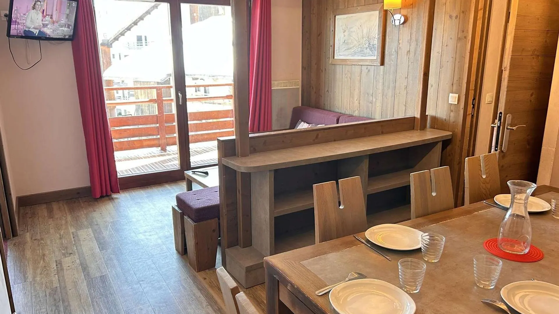 Appartement 5 Pieces Cabine, 8 Couchages, Proche Pistes, Piscine, Sauna A Risoul 1850 - Fr-1-330-589